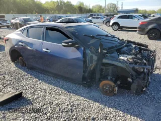 2017 Nissan Maxima SV with VIN 1N4AA6AP4HC446667, listed as a Copart auction lot 52971875 with Not Provided miles and Salvage Title. Bid and sale history available at carsss.com. Image 4.
