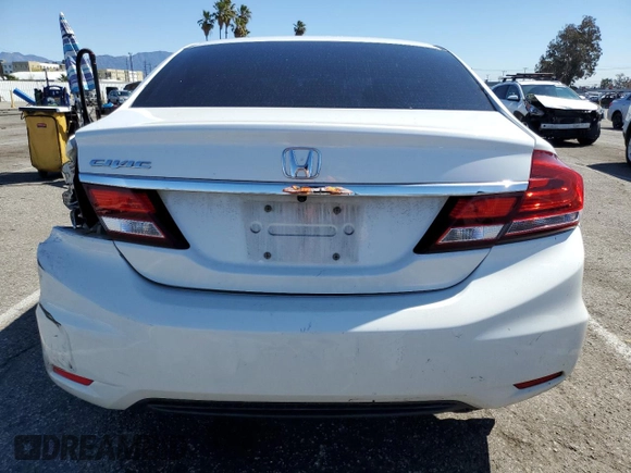 2015 Honda Civic Sedan EX-L with VIN 19XFB2F93FE218875, listed as a Copart auction lot 49420195 with 124,942 mi miles and Salvage Title. Bid and sale history available at carsss.com. Image 6.
