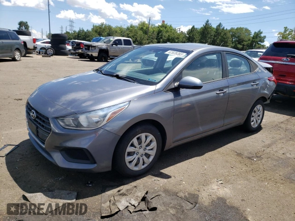2018 Hyundai Accent SEL with VIN 3KPC24A33JE022557, listed as a Copart auction lot 62828383 with 77,268 mi miles. Bid and sale history available at carsss.com. Image 1.