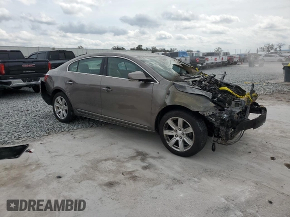 2012 Buick LaCrosse Premium 1 with VIN 1G4GE5E32CF234024, listed as a Copart auction lot 46026985 with Not provided miles and Non repairable. Bid and sale history available at DreamBid. Image 4.