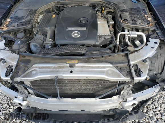 2017 Mercedes-Benz C with VIN 55SWF4JB7HU217203, listed as a Copart auction lot 46826495 with 98,133 mi miles and Salvage Title. Bid and sale history available at carsss.com. Image 11.