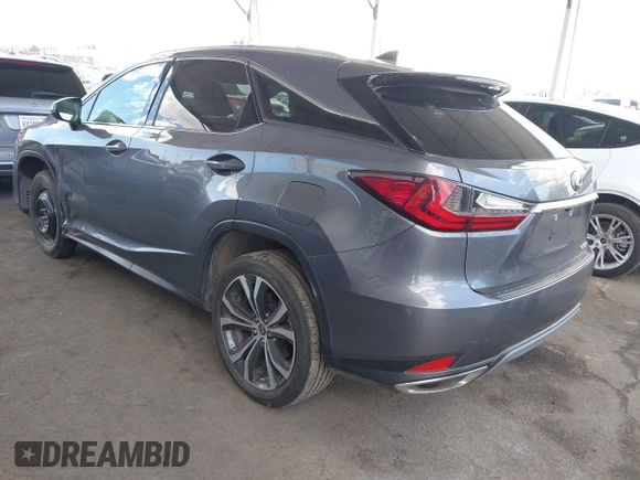 2022 Lexus RX 350 with VIN 2T2HZMAA1NC225639, listed as a IAAI auction lot 41953438 with 48,493 mi miles and . Bid and sale history available at DreamBid. Image 3.