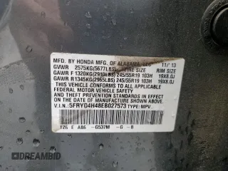 2014 Acura MDX Technology with VIN 5FRYD4H48EB027573, listed as a Copart auction lot 58791185 with 172,694 mi miles and Salvage title. Bid and sale history available at DreamBid. Image 13.