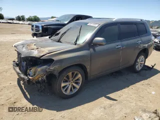2010 Toyota Highlander Limited with VIN JTEJW3EHXA2041336, listed as a Copart auction lot 58574865 with Not provided miles and Salvage title. Bid and sale history available at DreamBid. Image 1.