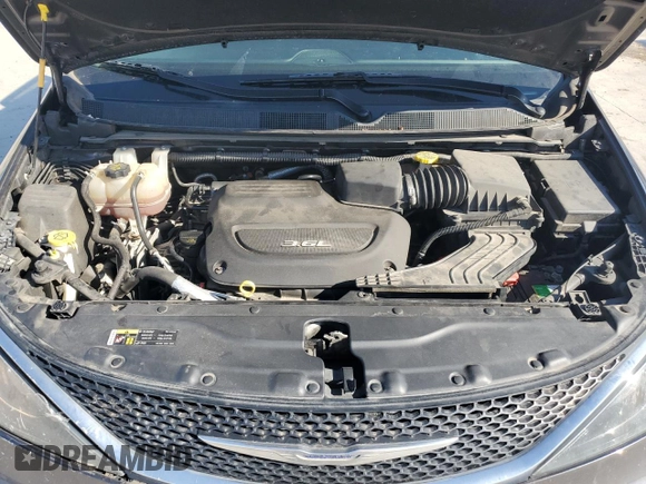 2017 Chrysler Pacifica Touring with VIN 2C4RC1DGXHR635904, listed as a Copart auction lot 54274085 with 141,345 mi miles and Salvage Title. Bid and sale history available at DreamBid. Image 12.