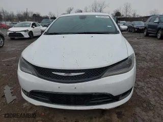 2015 Chrysler 200 S with VIN 1C3CCCBG8FN665275, listed as a Copart auction lot 46644305 with 153,144 mi miles and Clean Title. Bid and sale history available at carsss.com. Image 5.