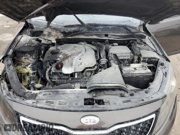 2011 Kia Optima EX with VIN KNAGN4A65B5139487, listed as a Copart auction lot 76731764 with Not Provided miles and Salvage Title. Bid and sale history available at carsss.com. Image 11.