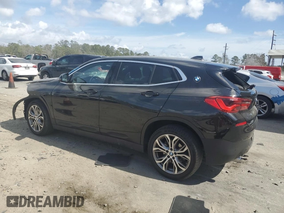 2019 BMW X2 xDrive28i with VIN WBXYJ5C58KEF83319, listed as a Copart auction lot 47358275 with 56,029 mi miles and Clean Title. Bid and sale history available at carsss.com. Image 2.