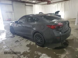 2015 Mazda 3 i SV with VIN JM1BM1T76F1244654, listed as a Copart auction lot 86421194 with 90,830 mi miles and Salvage Title. Bid and sale history available at DreamBid. Image 2.