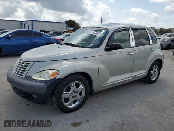 2001 Chrysler PT Cruiser with VIN 3C8FY4BB01T298190, listed as a Copart auction lot 71367494 with 318,644 mi miles and Salvage Title. Bid and sale history available at DreamBid. Image 1.