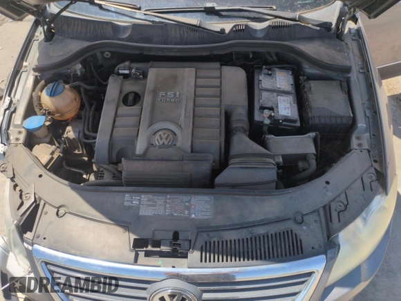2007 Volkswagen Passat 2.0T with VIN WVWEK73C07P049070, listed as a Copart auction lot 58236315 with 190,453 mi miles and Salvage title. Bid and sale history available at DreamBid. Image 11.