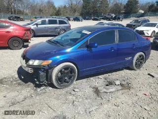 2008 Honda Civic Sdn Si with VIN 2HGFA55578H704925, listed as a Copart auction lot 49241525 with 181,434 mi miles and Salvage Title. Bid and sale history available at carsss.com. Image 1.