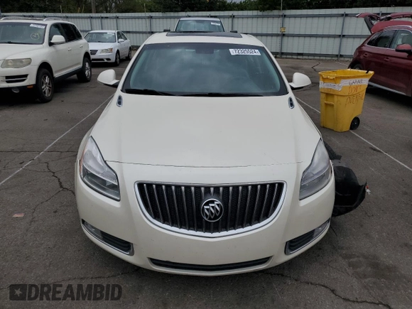 2013 Buick Regal Turbo Premium 1 with VIN 2G4GS5EV7D9247775, listed as a Copart auction lot 72325524 with 157,755 mi miles and Salvage Title. Bid and sale history available at carsss.com. Image 5.