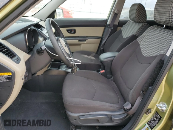 2011 Kia Soul + with VIN KNDJT2A24B7278045, listed as a Copart auction lot 50693975 with 41,142 mi miles and Salvage Title. Bid and sale history available at carsss.com. Image 7.