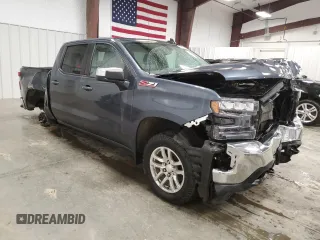 2022 Chevrolet Silverado 1500 LT with VIN 1GCUYDED1NZ182520, listed as a Copart auction lot 48967505 with 66,660 mi miles and Salvage Title. Bid and sale history available at DreamBid. Image 4.