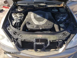 2007 Mercedes-Benz S 550 with VIN WDDNG71X07A053622, listed as a Copart auction lot 53254235 with 147,010 mi miles and Salvage Title. Bid and sale history available at DreamBid. Image 11.