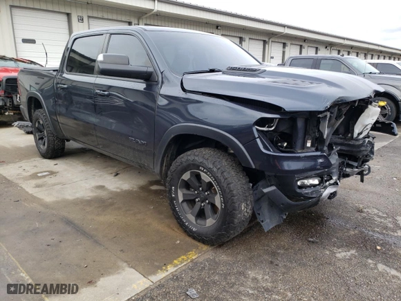 2019 Ram 1500 Sport with VIN 1C6SRFLT7KN722019, listed as a Copart auction lot 85299674 with 67,423 mi miles and Salvage Title. Bid and sale history available at carsss.com. Image 4.