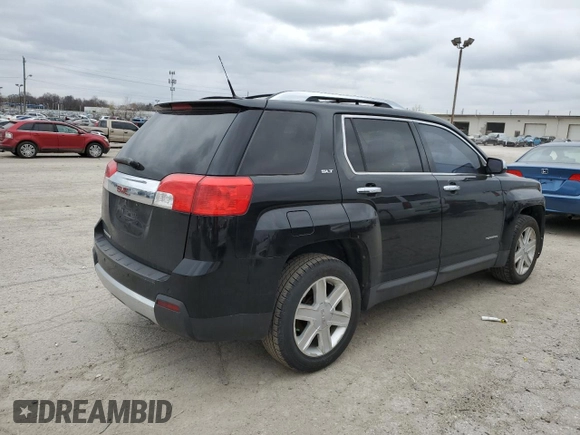 2010 GMC Terrain SLT-2 with VIN 2CTALHEW1A6361967, listed as a Copart auction lot 47027274 with 115,612 mi miles and Salvage Title. Bid and sale history available at carsss.com. Image 3.