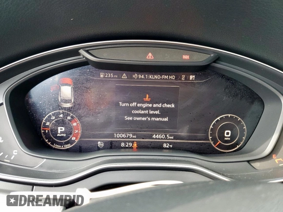 2018 Audi SQ5 Premium Plus with VIN WA1A4AFY8J2012652, listed as a Copart auction lot 61396805 with 100,679 mi miles and Clean title. Bid and sale history available at DreamBid. Image 9.
