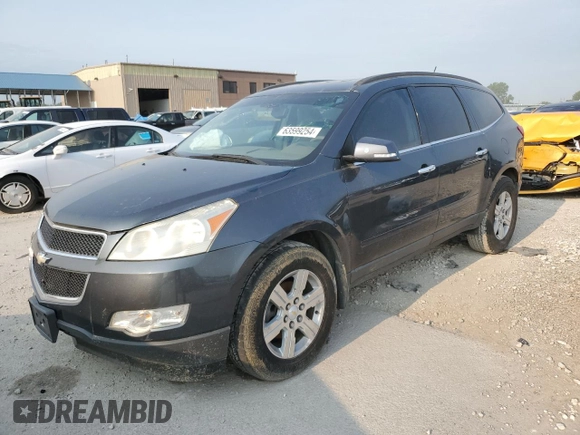 2011 Chevrolet Traverse 1LT z VIN 1GNKRGED5BJ286757, wystawiony jako Copart lot #63599254 z przebiegiem 168 671 mil mil oraz Szkoda całkowita • Salvage title. Historia ofert i sprzedaży dostępna na DreamBid. Obrazek 1.