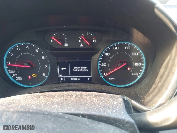 2019 Chevrolet Equinox LS with VIN 3GNAXSEV1KS521666, listed as a IAAI auction lot 40900088 with 77,573 mi miles. Bid and sale history available at carsss.com. Image 7.