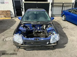 2000 Honda Civic Si with VIN 1HGEM1159YL121874, listed as a Copart auction lot 87539595 with 150,000 mi miles and Clean Title. Bid and sale history available at carsss.com. Image 7.