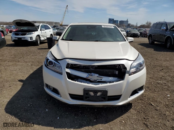 2013 Chevrolet Malibu LTZ with VIN 1G11H5SA1DF260368, listed as a Copart auction lot 50585225 with 125,255 mi miles and Salvage Title. Bid and sale history available at carsss.com. Image 5.