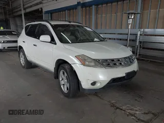 2005 Nissan Murano SL z VIN JN8AZ08T75W329392, wystawiony jako IAAI lot #41630639 z przebiegiem 199 811 mil mil oraz . Historia ofert i sprzedaży dostępna na DreamBid. Obrazek 1.
