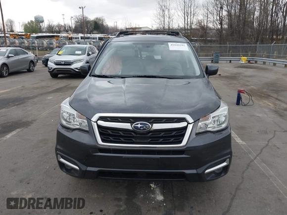 2018 Subaru Forester Premium with VIN JF2SJAGC0JH495400, listed as a IAAI auction lot 41849292 with 83,867 mi miles. Bid and sale history available at carsss.com. Image 12.