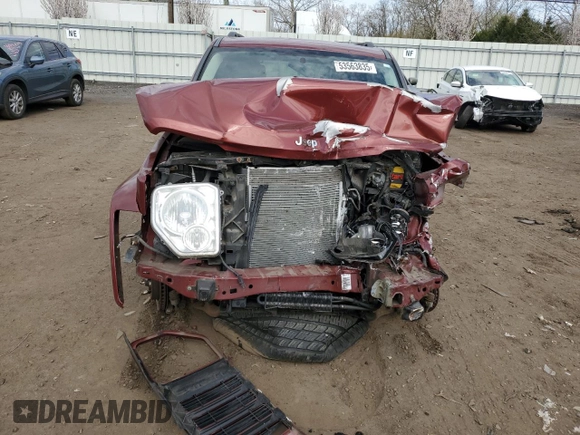 2009 Jeep Liberty Sport with VIN 1J8GN28K89W512030, listed as a Copart auction lot 53563835 with 0 mi miles and Salvage Title. Bid and sale history available at carsss.com. Image 5.