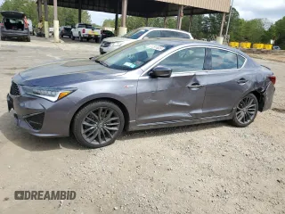 2022 Acura ILX w/Premium/A-Spec Package with VIN 19UDE2F86NA008750, listed as a Copart auction lot 51291635 with 31,988 mi miles and Salvage Title. Bid and sale history available at carsss.com. Image 1.