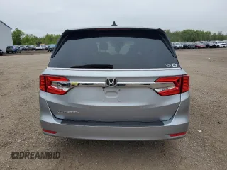 2019 Honda Odyssey EX-L z VIN 5FNRL6H7XKB049729, wystawiony jako Copart lot #55953075 z przebiegiem 129 194 mil mil oraz Szkoda całkowita • Salvage title. Historia ofert i sprzedaży dostępna na DreamBid. Obrazek 6.