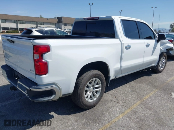2021 Chevrolet Silverado 1500 LTZ with VIN 1GCUYGEDXMZ202215, listed as a IAAI auction lot 41976044 with 87,758 mi miles and . Bid and sale history available at DreamBid. Image 4.