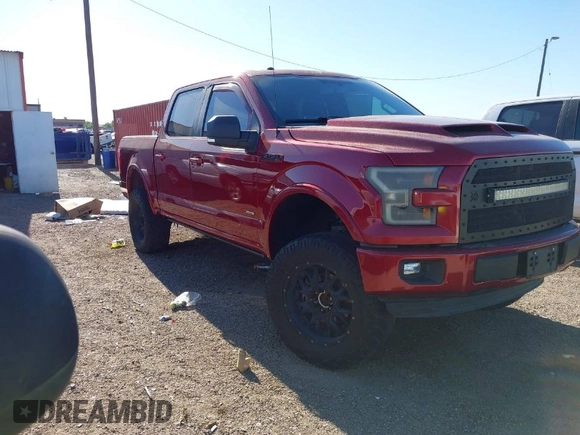 2016 Ford F-150 XL with VIN 1FTEW1CG7GKD74512, listed as a IAAI auction lot 41916657 with 54,295 mi miles and . Bid and sale history available at DreamBid. Image 1.