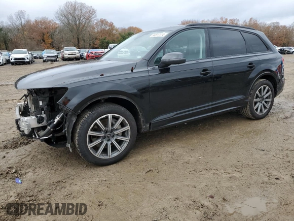 2022 Audi Q7 Premium Plus with VIN WA1LJBF76ND016305, listed as a Copart auction lot 84817174 with 46,895 mi miles and Salvage title. Bid and sale history available at DreamBid. Image 1.