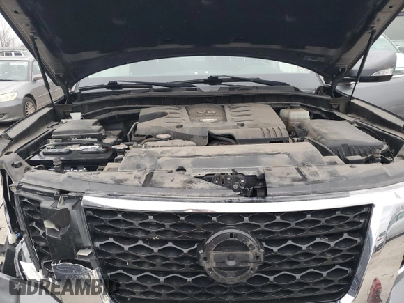2018 Nissan Armada SV with VIN JN8AY2NC5J9553241, listed as a Copart auction lot 81719714 with 123,570 mi miles and Salvage Title. Bid and sale history available at carsss.com. Image 11.