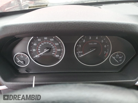 2016 BMW 3 Series 328i with VIN WBA8E9C58GK644678, listed as a Copart auction lot 43706255 with Not Provided miles and Salvage Title. Bid and sale history available at DreamBid. Image 9.