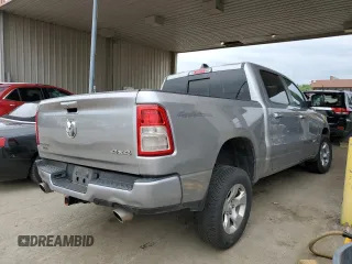 2020 Ram 1500 Big Horn with VIN 1C6SRFFM5LN229056, listed as a Copart auction lot 57224183 with 0 mi miles. Bid and sale history available at carsss.com. Image 3.