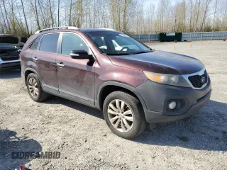 2011 Kia Sorento LX with VIN 5XYKT4A20BG083899, listed as a Copart auction lot 51536675 with 211,323 mi miles and Clean Title. Bid and sale history available at DreamBid. Image 4.