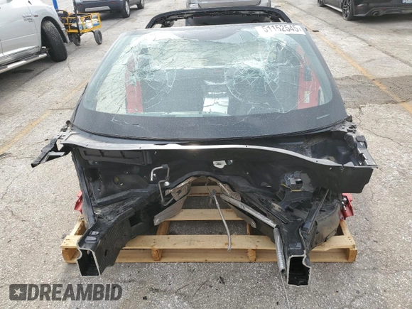 2016 Chevrolet Corvette Z06 1LZ with VIN 1G1YP2D61G5612934, listed as a Copart auction lot 51152545 with 0 mi miles and Salvage Title. Bid and sale history available at carsss.com. Image 5.