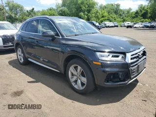2018 Audi Q5 Premium Plus with VIN WA1BNAFYXJ2095826, listed as a Copart auction lot 61808125 with 33,211 mi miles and Salvage title. Bid and sale history available at DreamBid. Image 4.