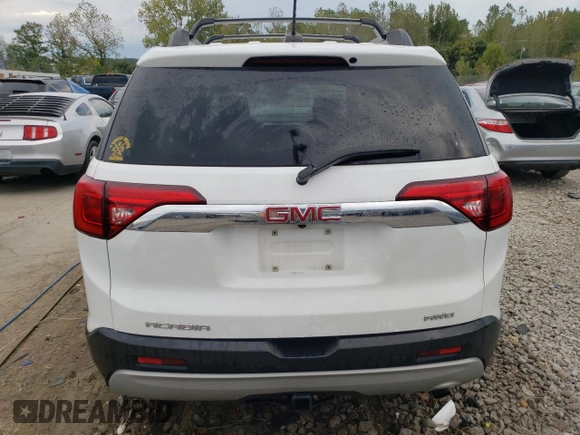2018 GMC Acadia SLE with VIN 1GKKNSLA4JZ158188, listed as a Copart auction lot 69621864 with 202,305 mi miles and Non Repairable. Bid and sale history available at DreamBid. Image 6.