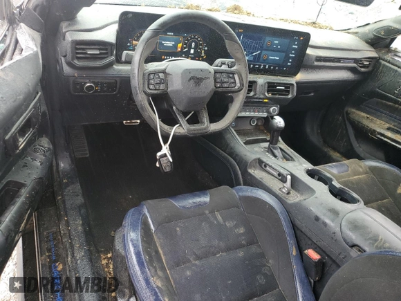 2024 Ford Mustang Dark Horse with VIN 1FA6P8R05R5501561, listed as a Copart auction lot 44746535 with 9,159 mi miles and Salvage Title. Bid and sale history available at carsss.com. Image 8.