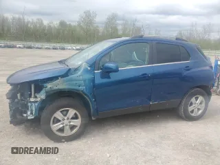 2020 Chevrolet Trax LT z VIN 3GNCJLSB2LL249683, wystawiony jako Copart lot #56902905 z przebiegiem 53 723 mil mil oraz Szkoda całkowita • Salvage title. Historia ofert i sprzedaży dostępna na DreamBid. Obrazek 1.