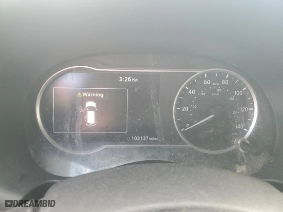 2020 Nissan Kicks SR with VIN 3N1CP5DV7LL516216, listed as a Copart auction lot 52016225 with 103,137 mi miles and Clean Title. Bid and sale history available at carsss.com. Image 9.