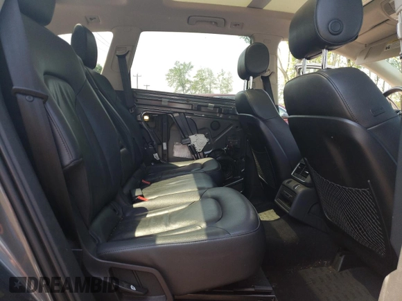 2015 Audi Q7 Premium Plus with VIN WA1LGAFE0FD011271, listed as a Copart auction lot 63250995 with 168,223 mi miles and Salvage title. Bid and sale history available at DreamBid. Image 11.