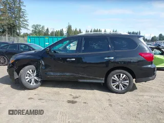 2019 Nissan Pathfinder SV with VIN 5N1DR2MM4KC579118, listed as a IAAI auction lot 42147973 with 64,597 mi miles. Bid and sale history available at carsss.com. Image 14.