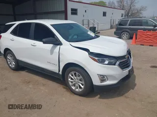 2021 Chevrolet Equinox LS z VIN 3GNAX5EV6MS139959, wystawiony jako IAAI lot #42113409 z przebiegiem 98 550 mil mil oraz . Historia ofert i sprzedaży dostępna na DreamBid. Obrazek 1.