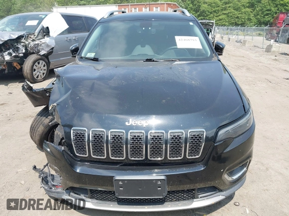 2020 Jeep Cherokee Limited with VIN 1C4PJMDX7LD522471, listed as a IAAI auction lot 42468793 with 62,226 mi miles and . Bid and sale history available at DreamBid. Image 13.
