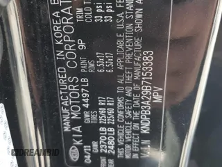 2011 Kia Sportage LX with VIN KNDPB3A29B7153383, listed as a Copart auction lot 52118075 with 191,742 mi miles and Salvage Title. Bid and sale history available at carsss.com. Image 12.